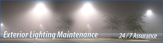 exterior lighting and maintenance 24 hour services